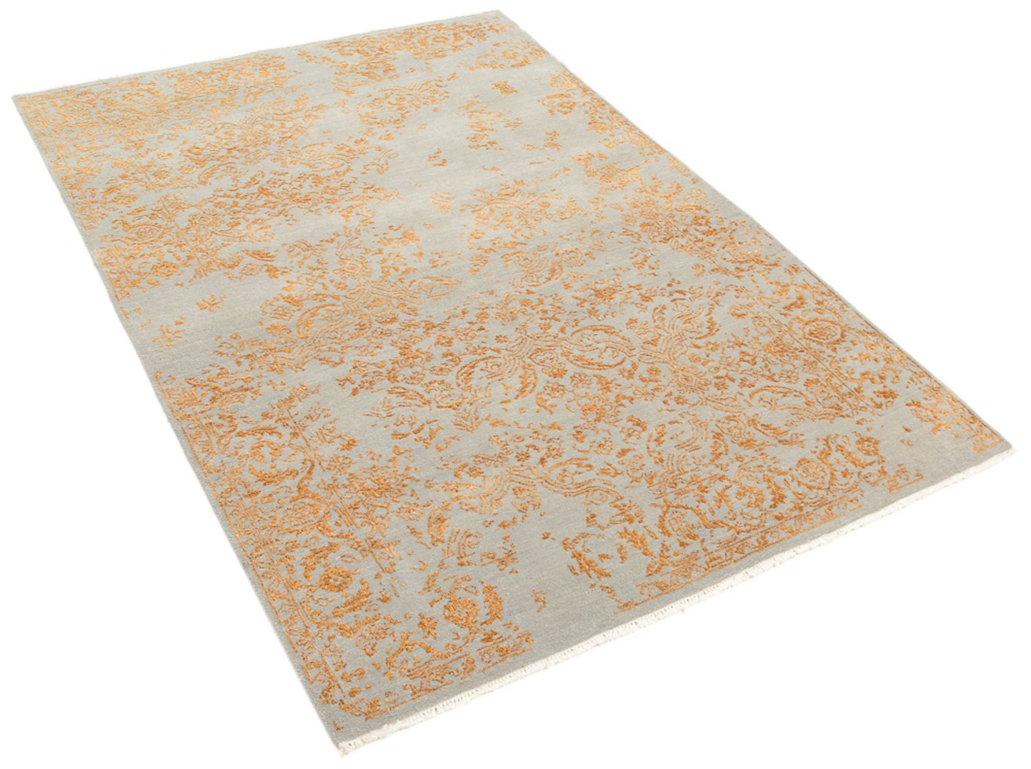 Tapis design - 181 x 129 cm - gris