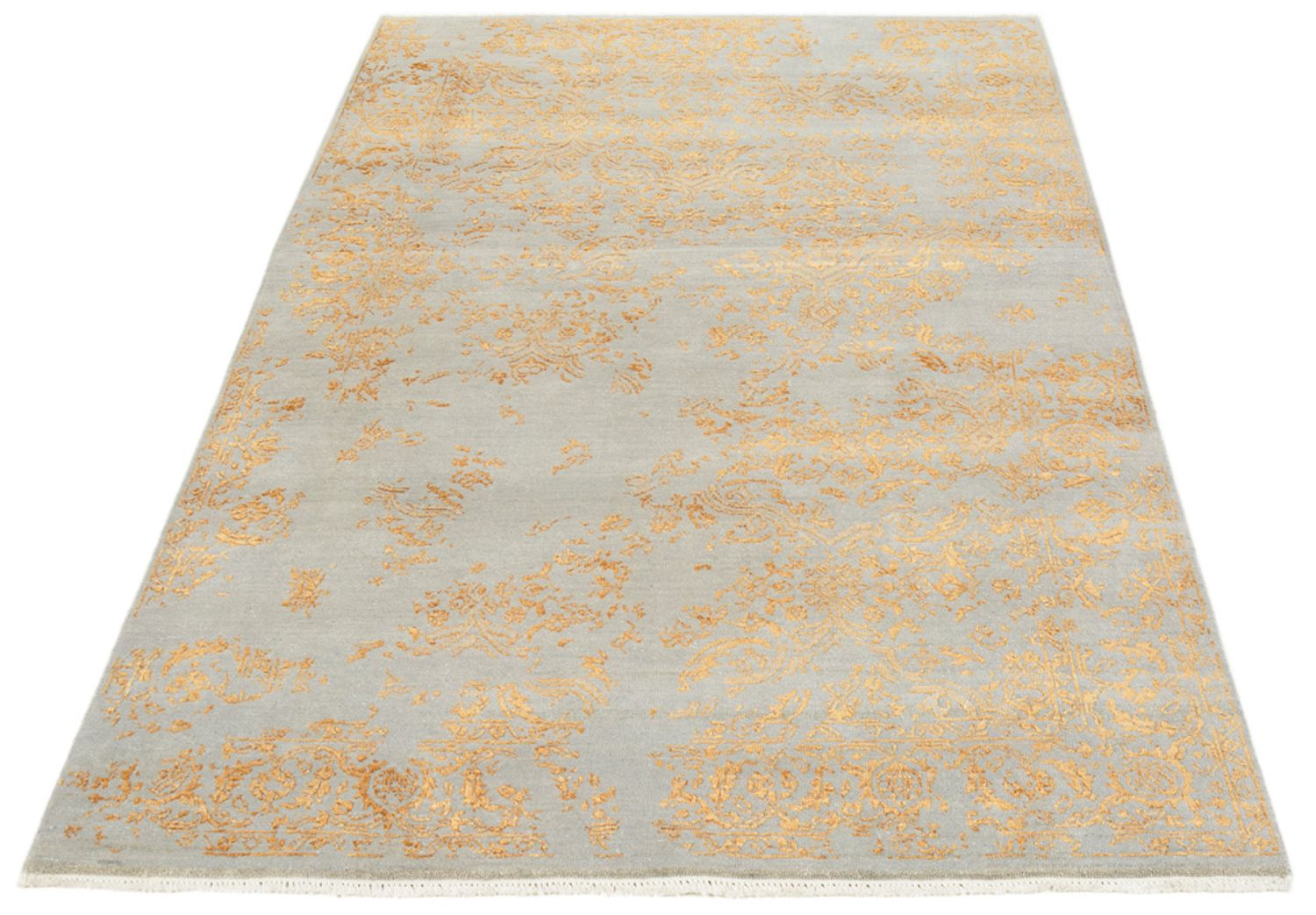 Tapis design - 181 x 129 cm - gris