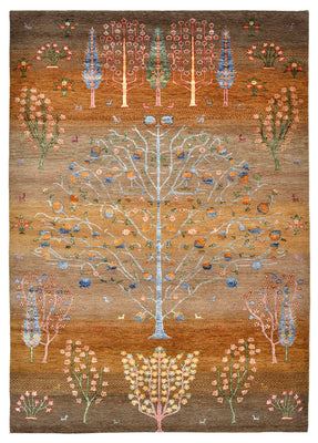 Tapis Gabbeh - Loribaft Indus - 244 x 174 cm - multicolore