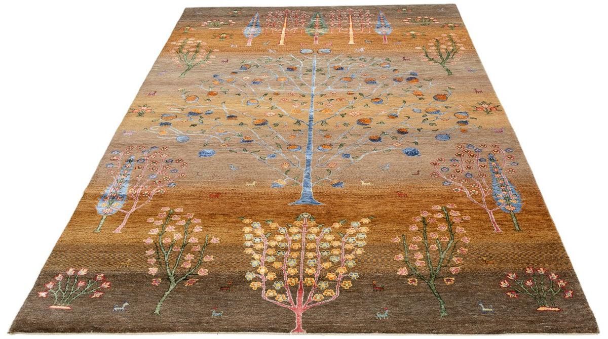 Tapis Gabbeh - Loribaft Indus - 244 x 174 cm - multicolore