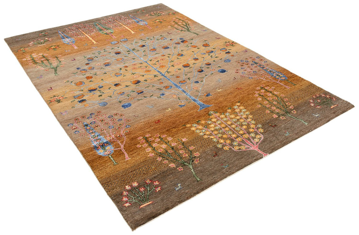 Tapis Gabbeh - Loribaft Indus - 244 x 174 cm - multicolore