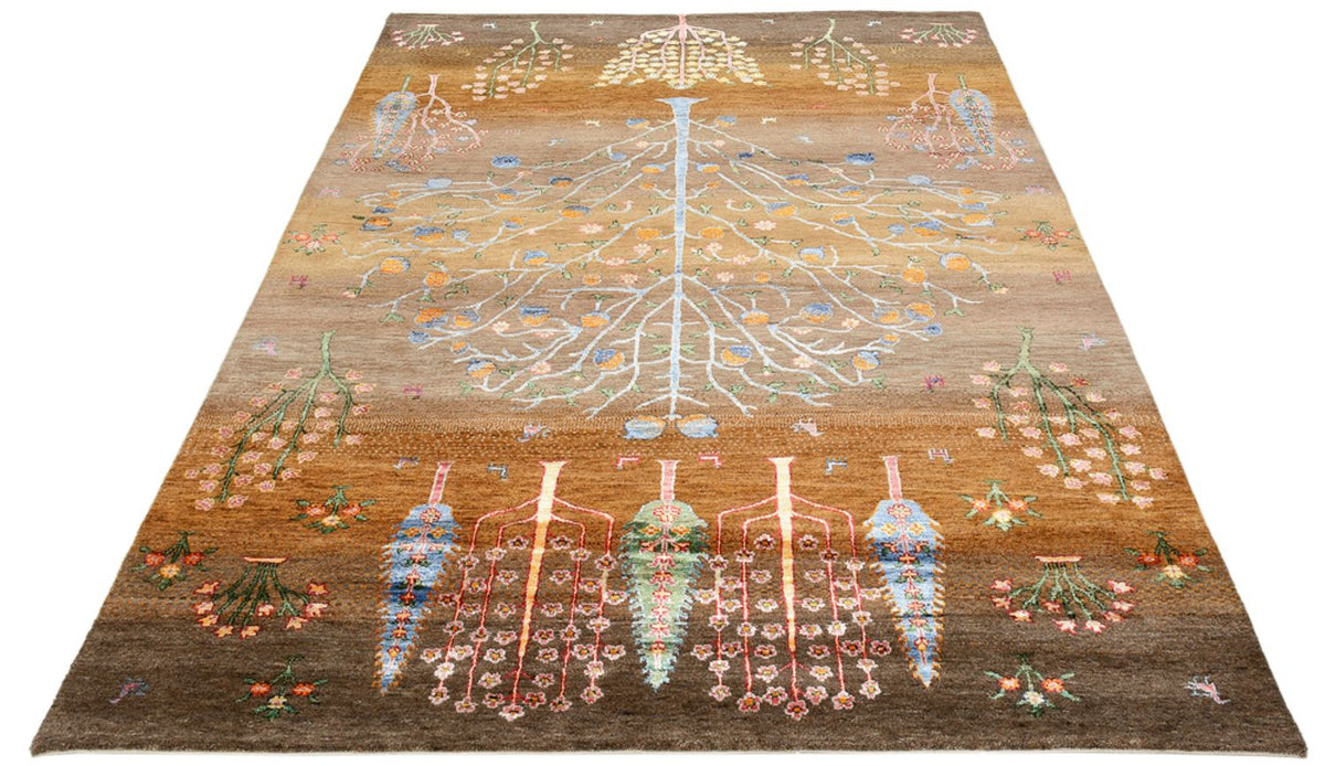 Tapis Gabbeh - Loribaft Indus - 244 x 174 cm - multicolore