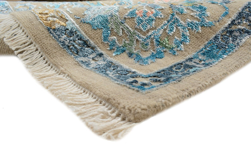 Tapis design - 234 x 175 cm - beige foncé