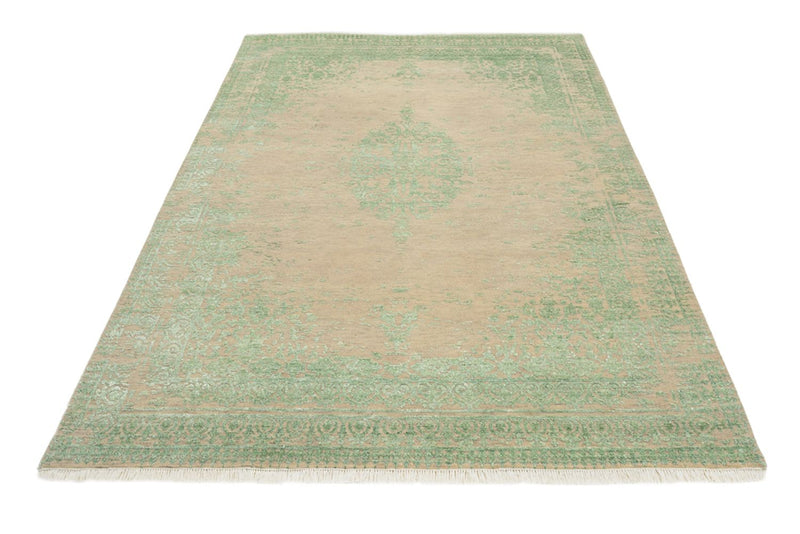 Tapis design - 243 x 172 cm - beige foncé