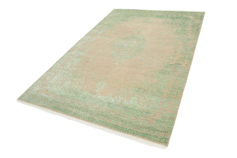 Tapis design - 243 x 172 cm - beige foncé