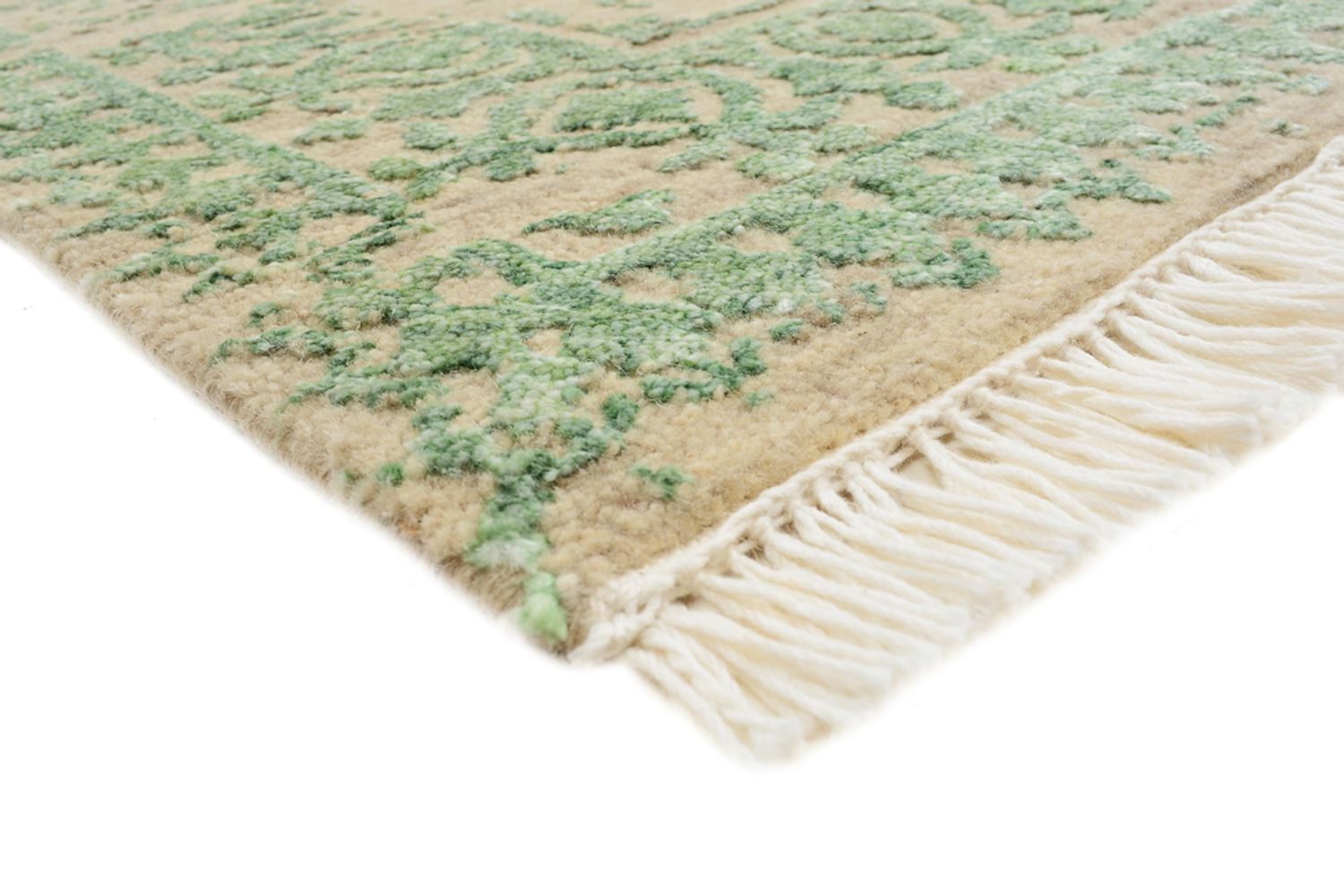 Tapis design - 243 x 172 cm - beige foncé