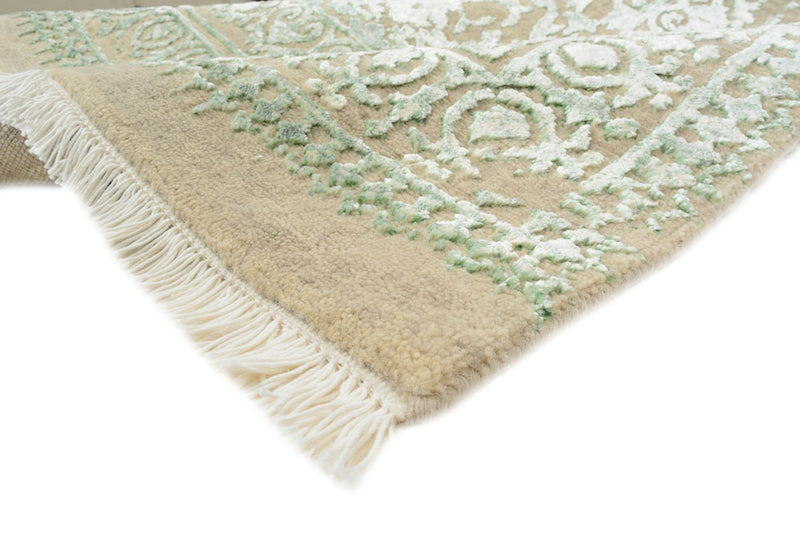 Tapis design - 243 x 172 cm - beige foncé