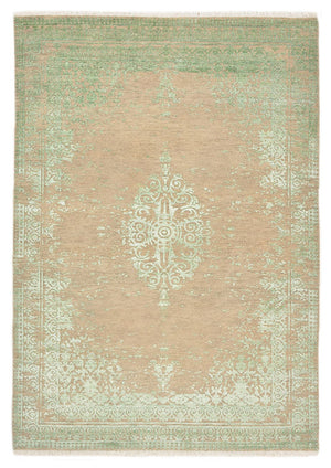 Tapis design - 239 x 171 cm - beige foncé