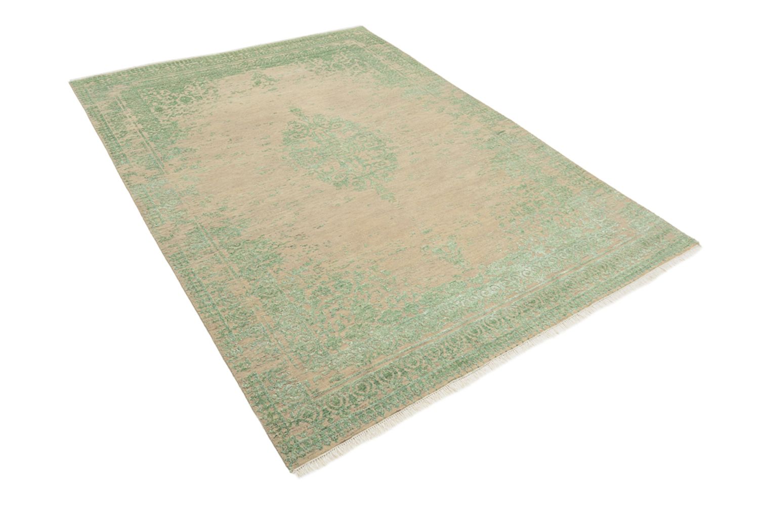 Tapis design - 239 x 171 cm - beige foncé