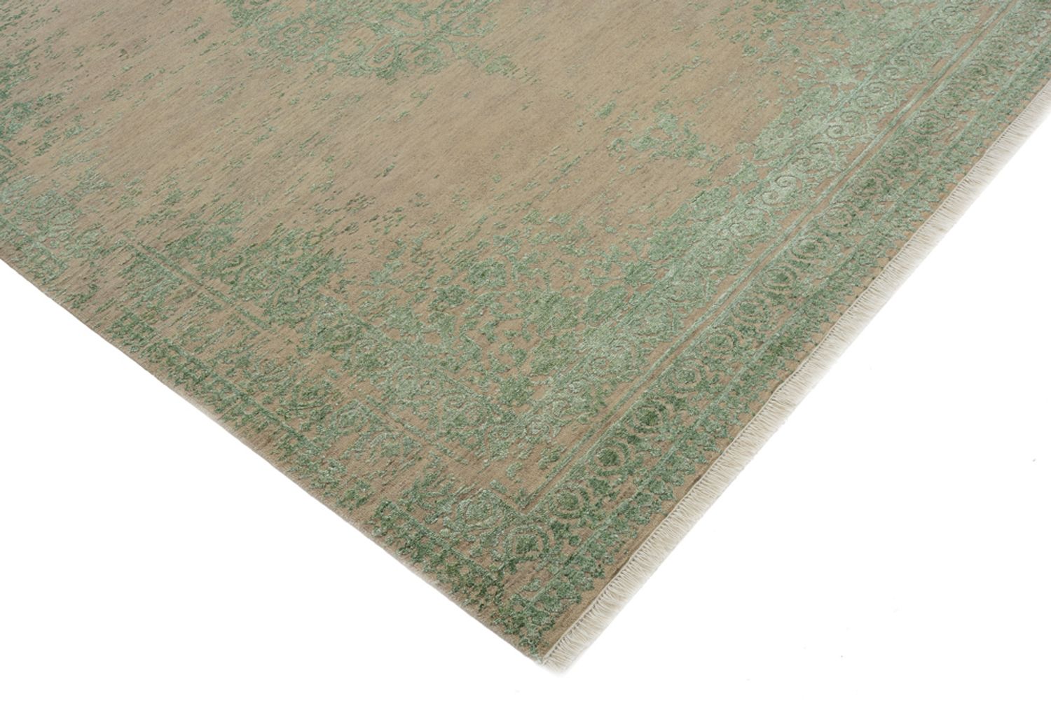 Tapis design - 239 x 171 cm - beige foncé