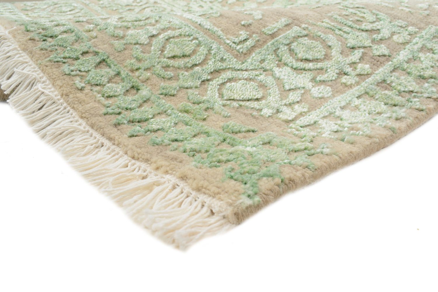 Tapis design - 239 x 171 cm - beige foncé