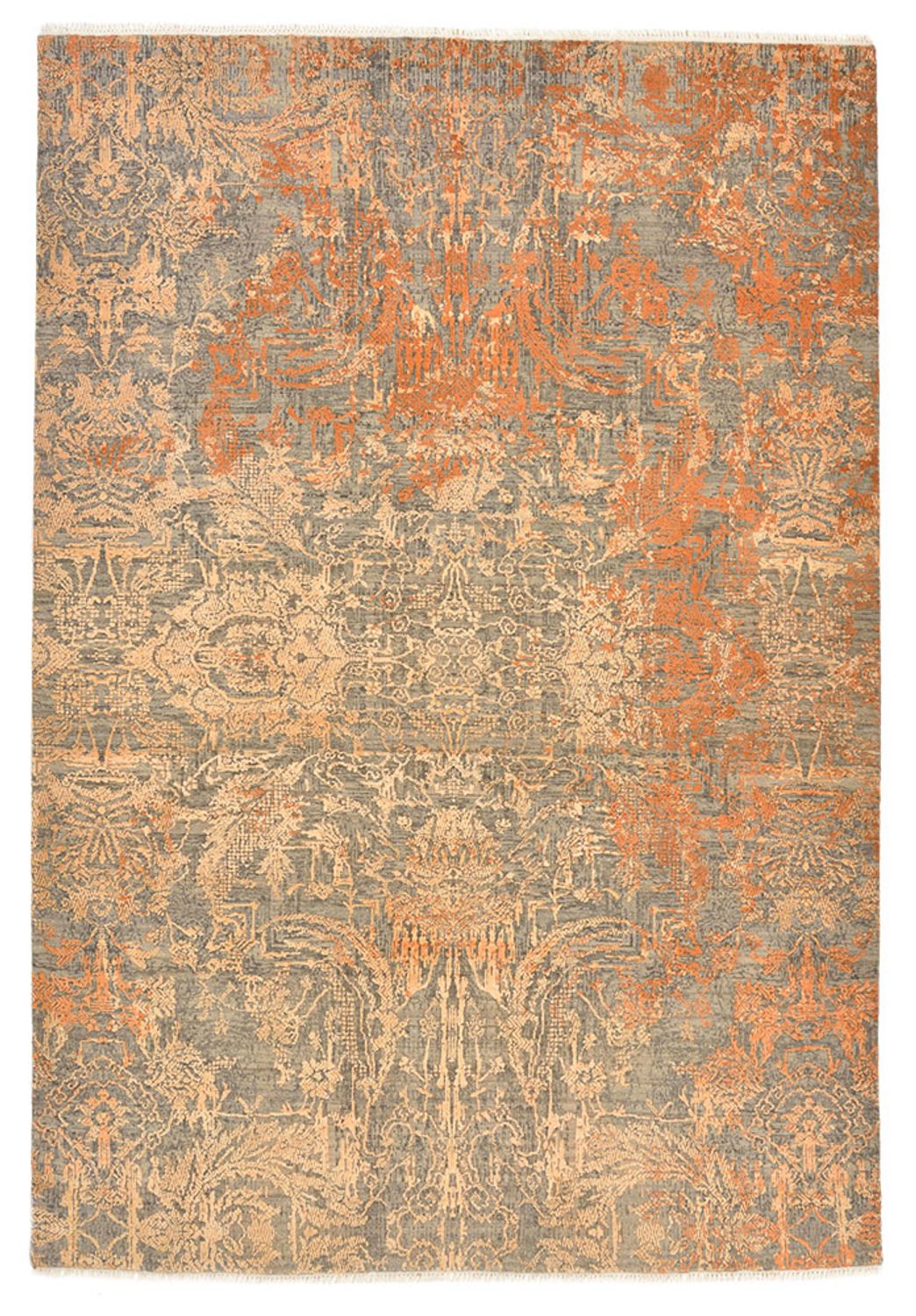 Tapis design - 240 x 166 cm - gris foncé