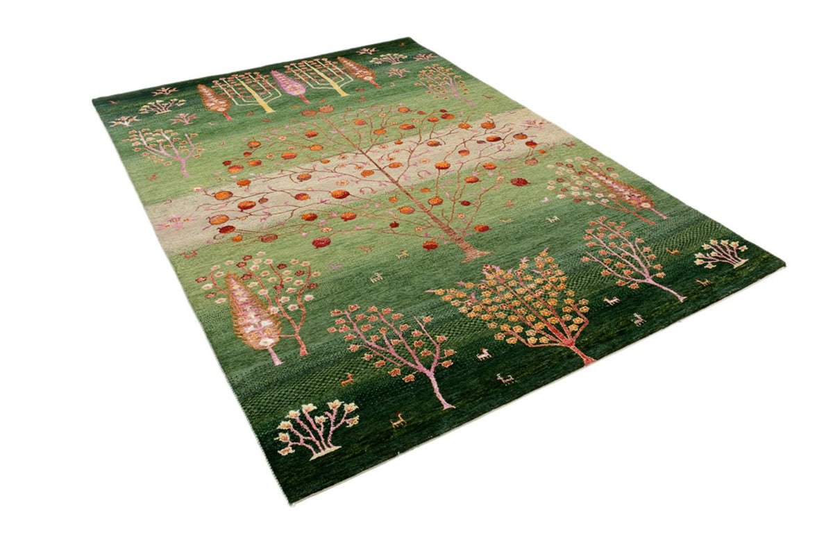 Tapis Gabbeh - Loribaft Indus - 246 x 171 cm - multicolore