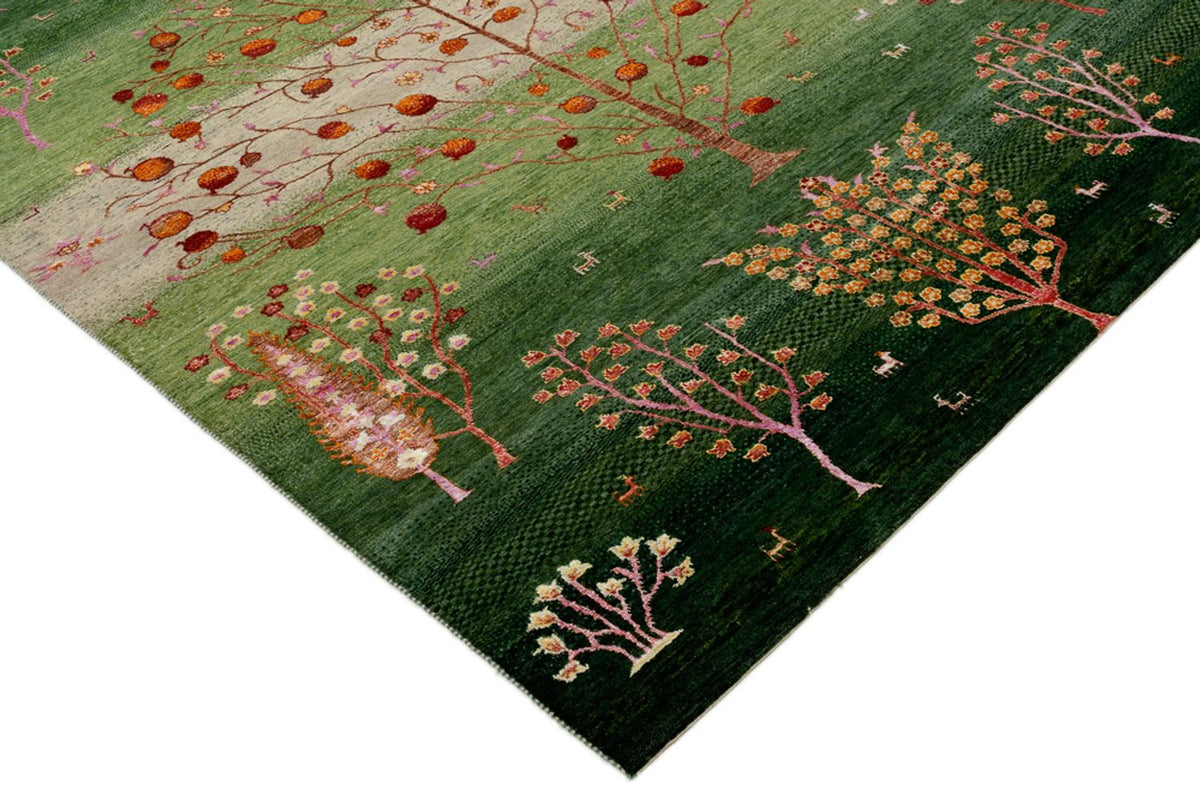 Tapis Gabbeh - Loribaft Indus - 246 x 171 cm - multicolore