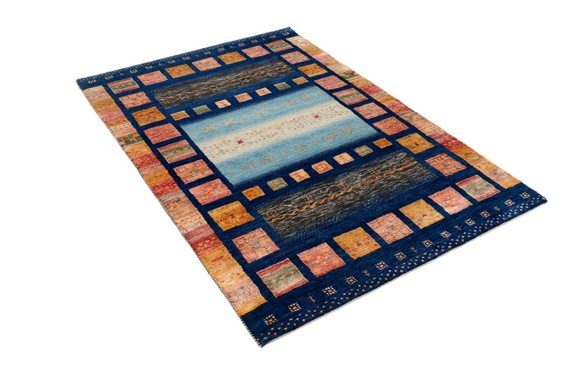 Tapis Gabbeh - Loribaft Indus - 187 x 125 cm - multicolore