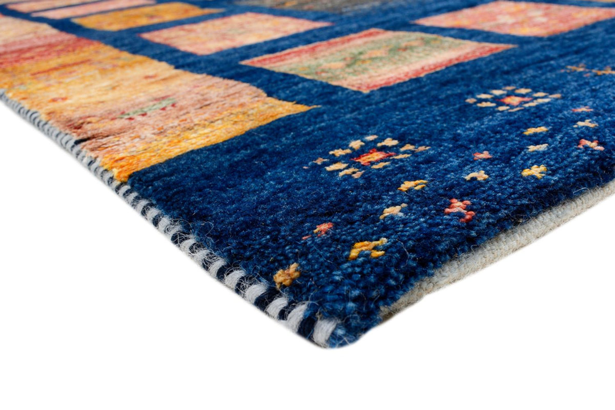Tapis Gabbeh - Loribaft Indus - 187 x 125 cm - multicolore