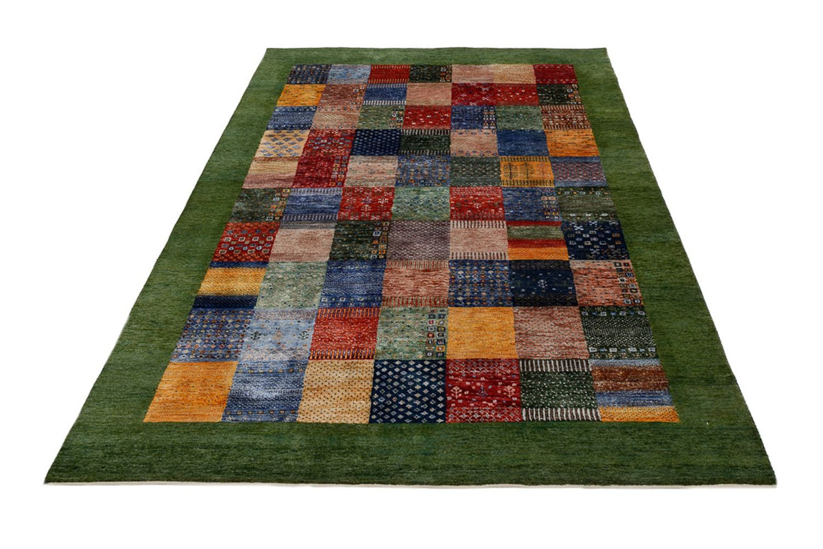 Tapis Gabbeh - Loribaft Indus - 246 x 171 cm - multicolore