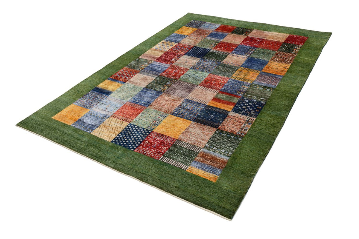 Tapis Gabbeh - Loribaft Indus - 246 x 171 cm - multicolore