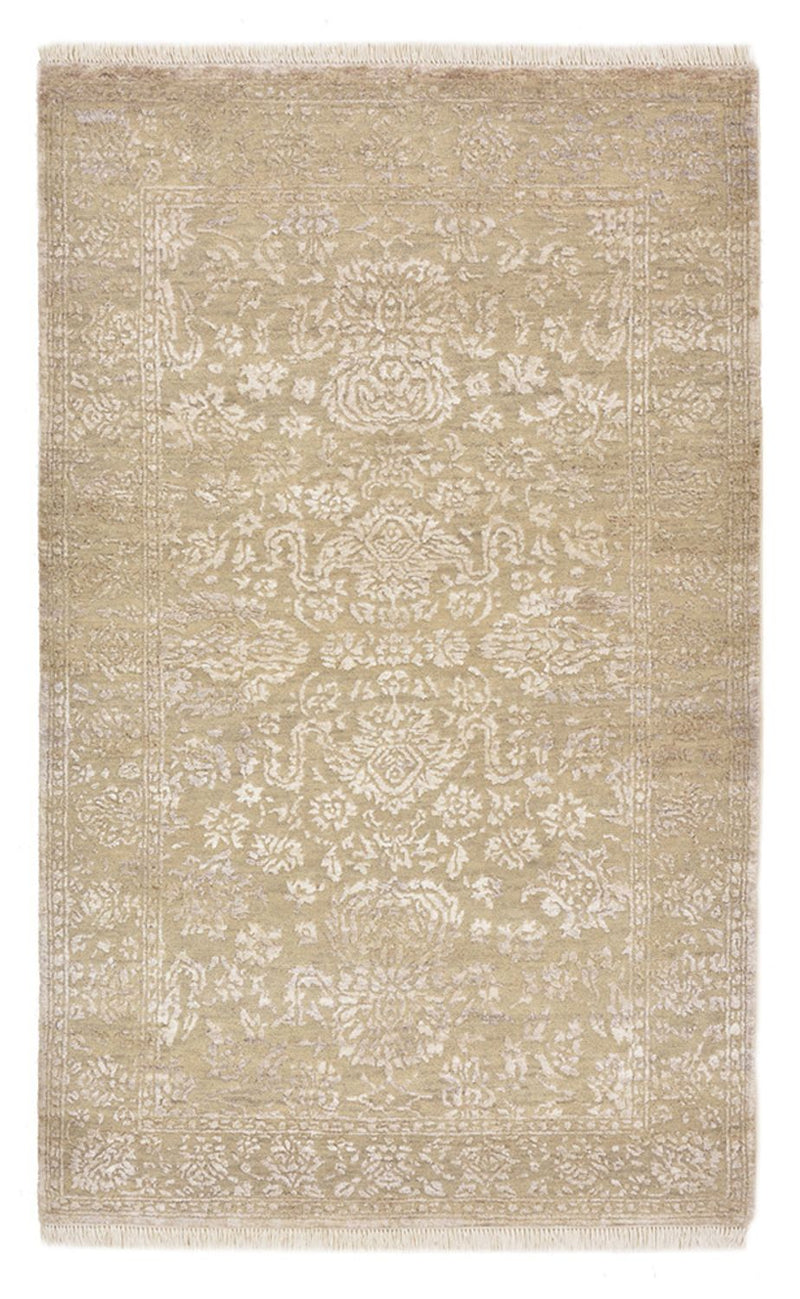 Tapis design - 153 x 94 cm - beige foncé