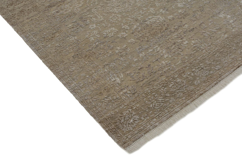 Tapis design - 153 x 94 cm - beige foncé