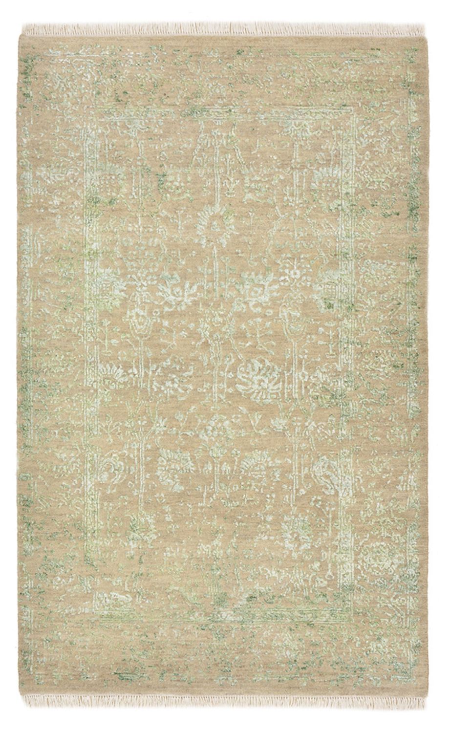 Tapis design - 151 x 94 cm - sable