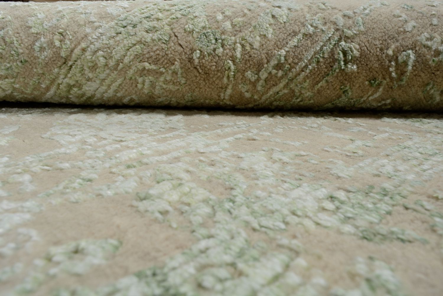Tapis design - 151 x 94 cm - sable