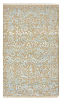 Tapis design - 151 x 93 cm - sable