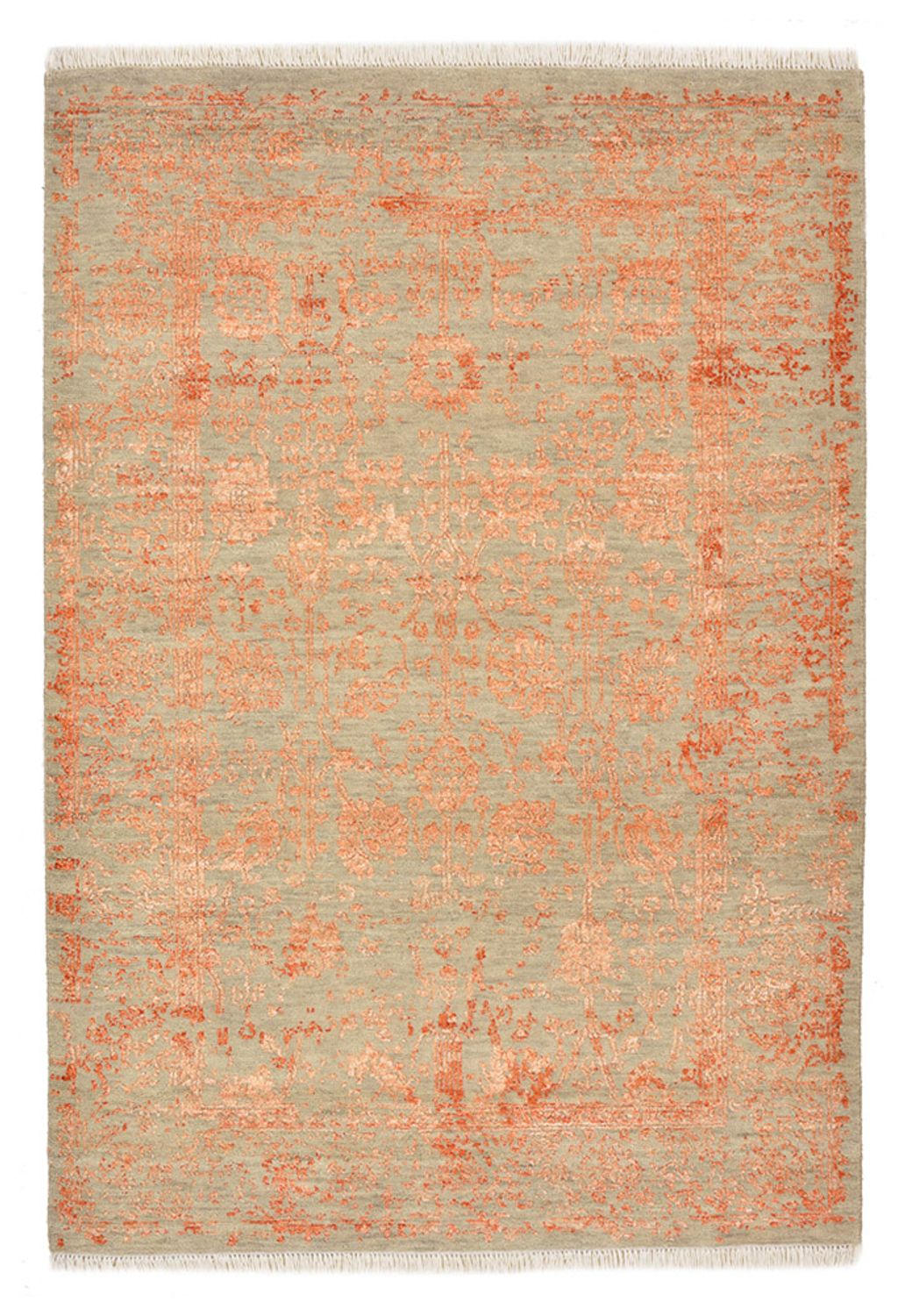 Tapis design - 148 x 103 cm - gris foncé