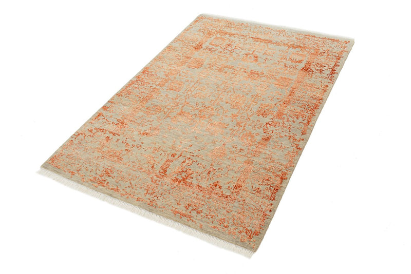 Tapis design - 148 x 103 cm - gris foncé