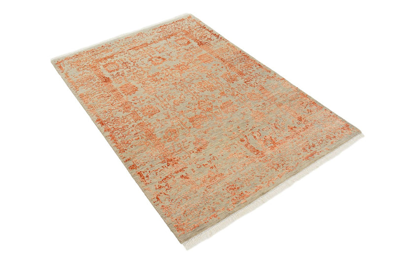 Tapis design - 148 x 103 cm - gris foncé