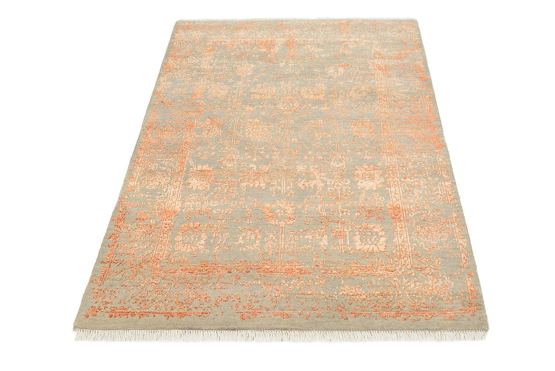 Tapis design - 148 x 103 cm - gris foncé