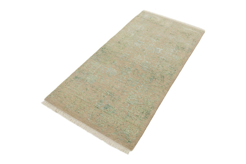 Tapis design - 139 x 71 cm - sable