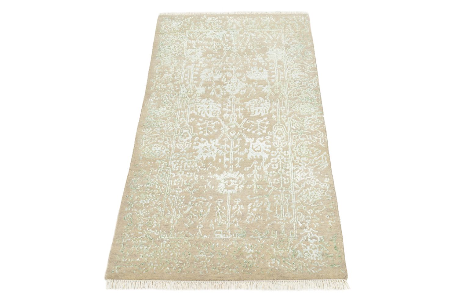 Tapis design - 139 x 71 cm - sable