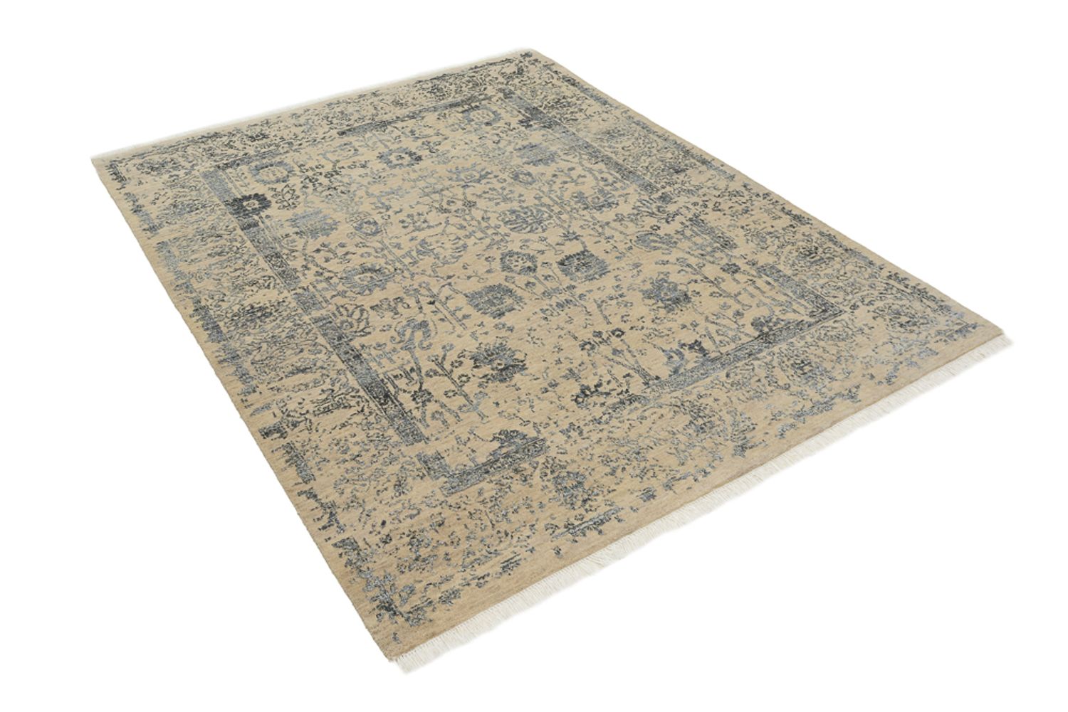 Tapis design - 184 x 151 cm - sable