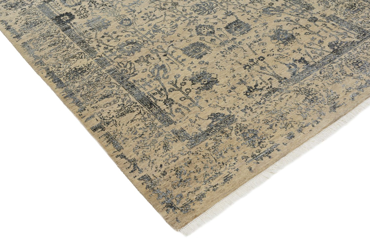 Tapis design - 184 x 151 cm - sable