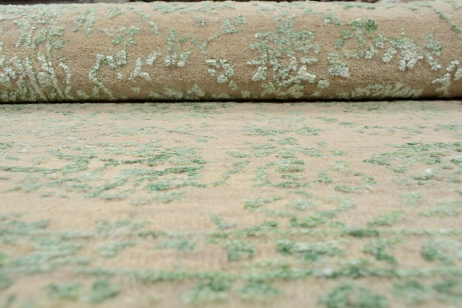 Tapis design - 133 x 76 cm - sable