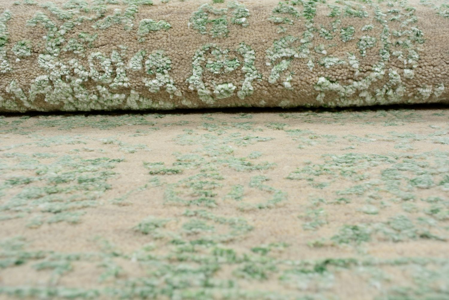 Tapis design - 123 x 77 cm - sable