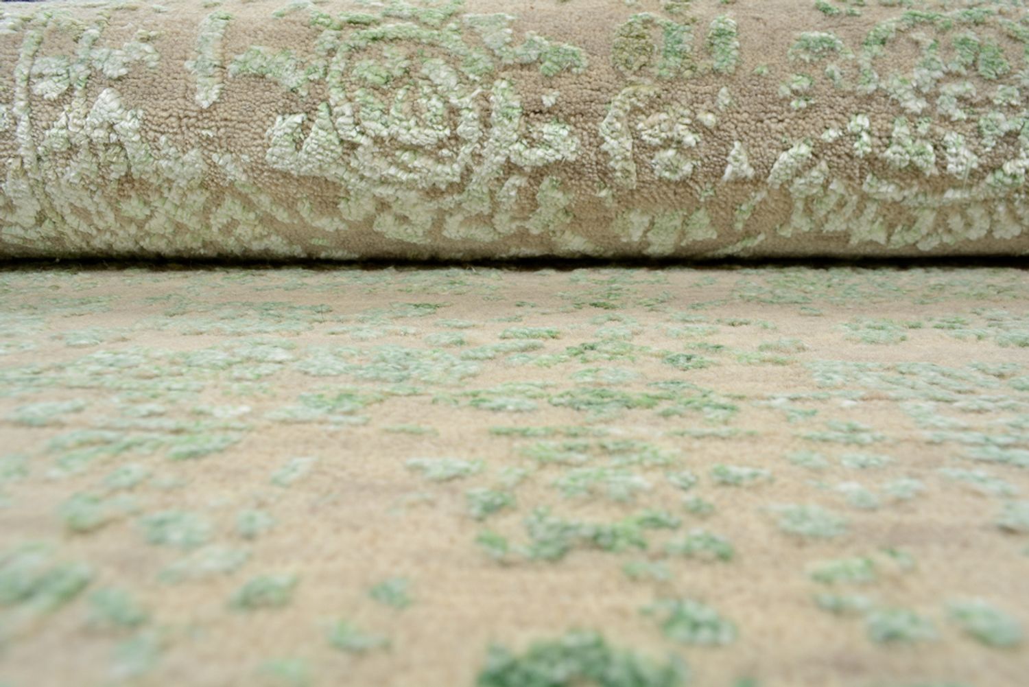 Tapis design - 138 x 76 cm - sable