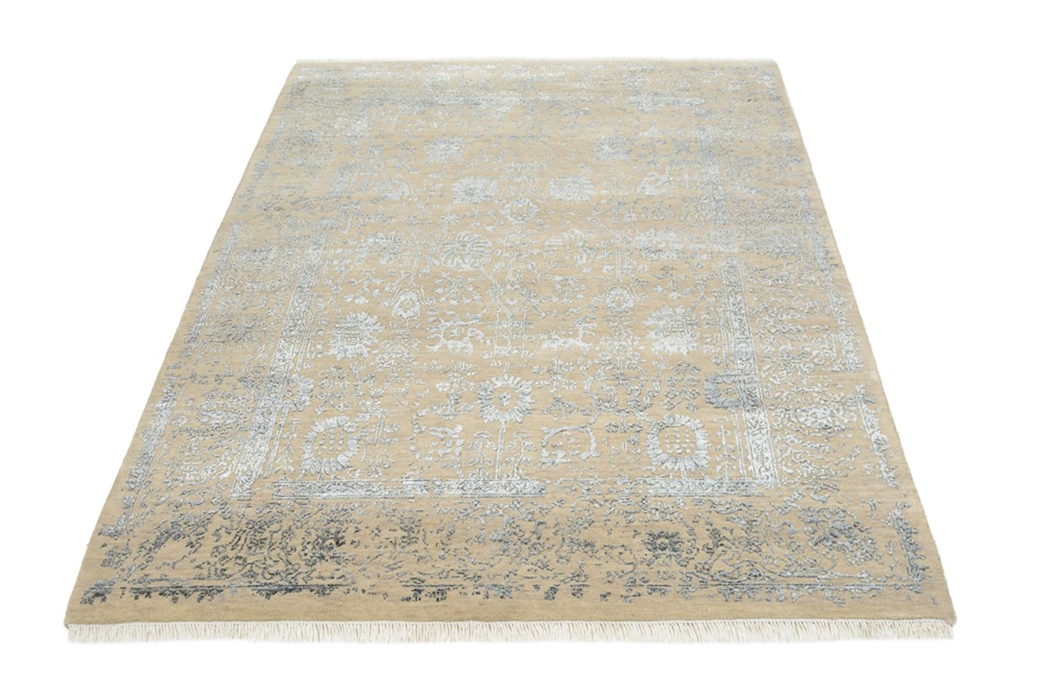 Tapis design - 201 x 155 cm - sable