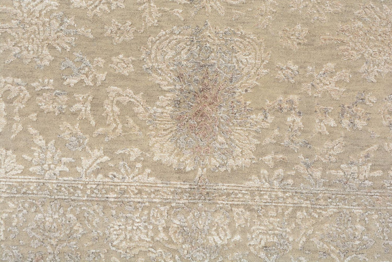 Tapis design - 179 x 131 cm - beige clair