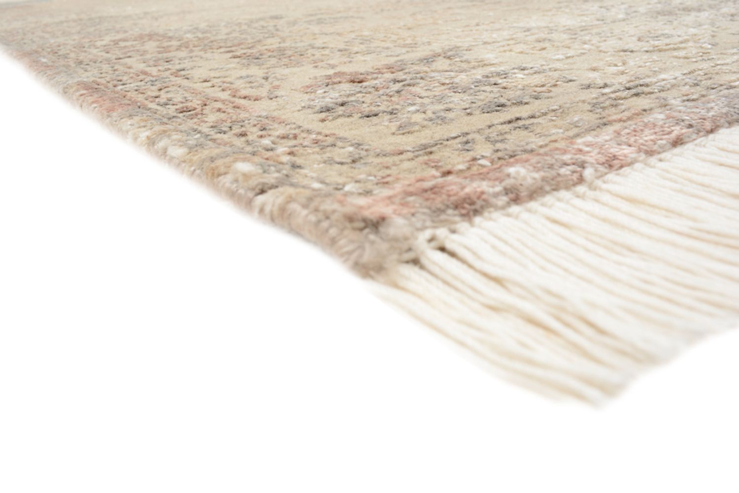 Tapis design - 179 x 131 cm - beige clair