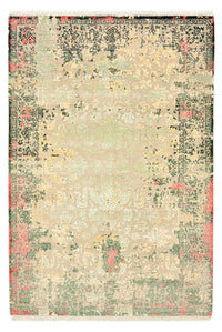 Tapis design - 188 x 130 cm - beige clair