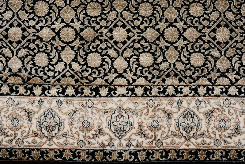 Tapis oriental - Bidjar - Indus - 203 x 144 cm - beige foncé