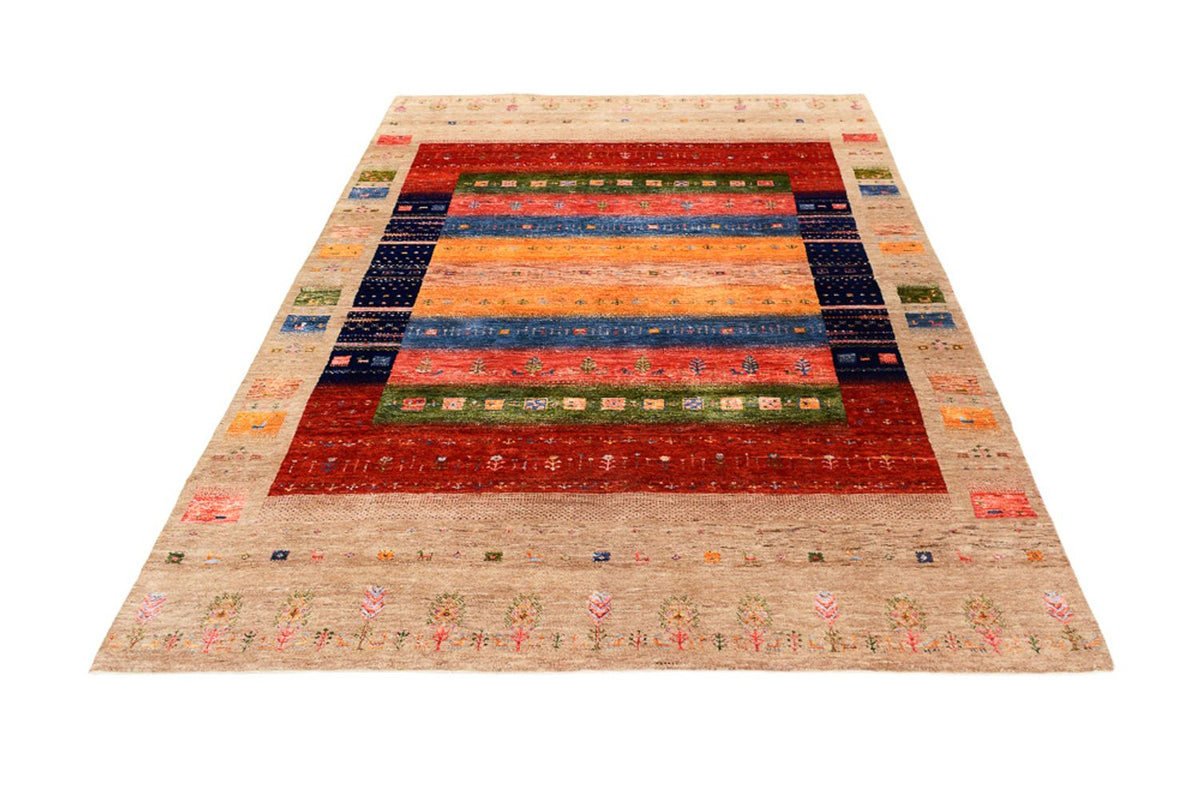 Tapis Gabbeh - Loribaft Indus - 244 x 173 cm - multicolore