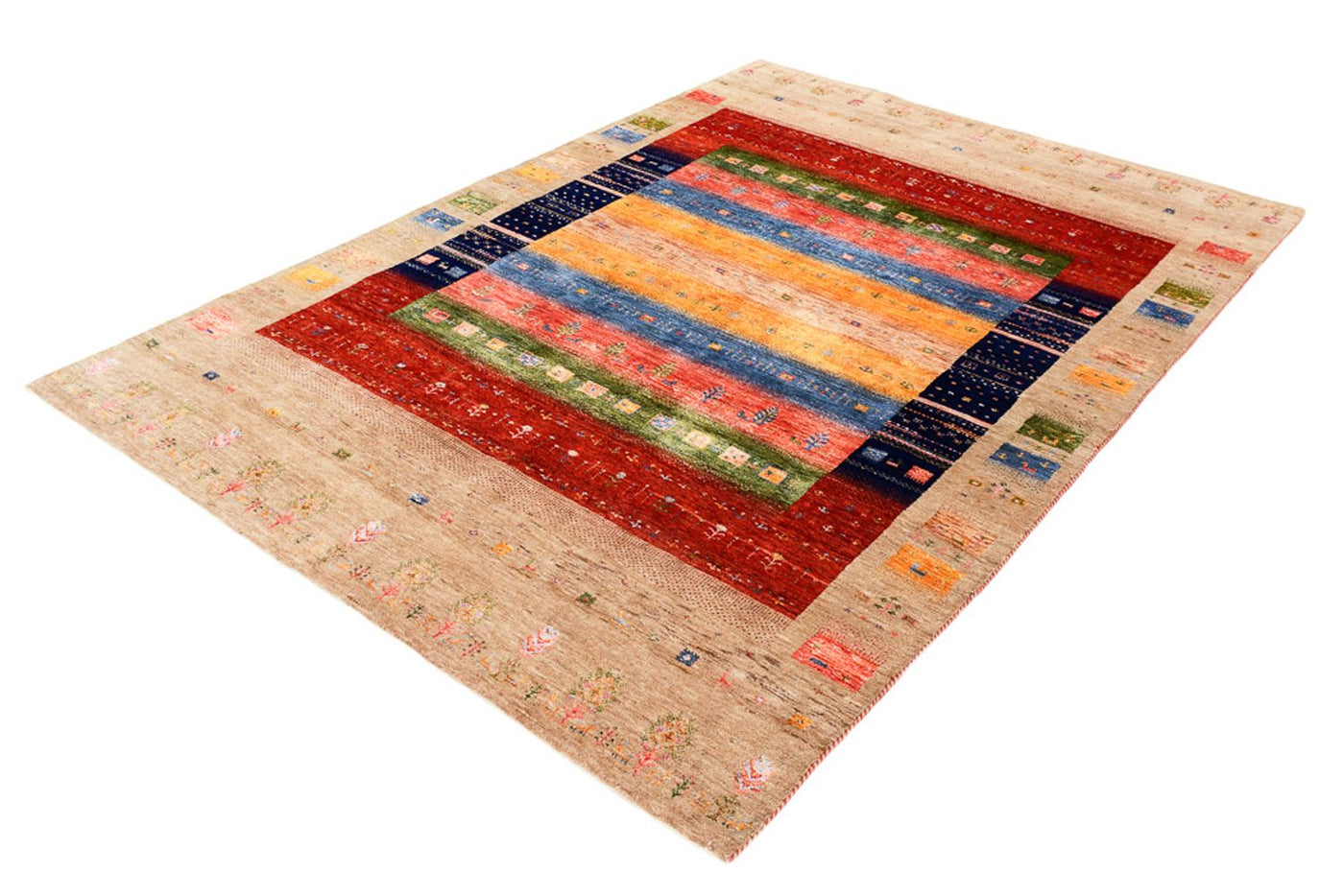 Tapis Loribaft indien Tapis 244x173cm - Tapis en laine