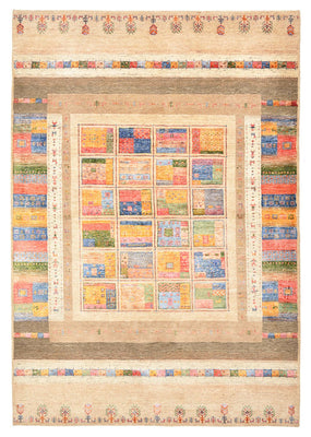 Tapis Gabbeh - Loribaft Indus - 244 x 171 cm - multicolore