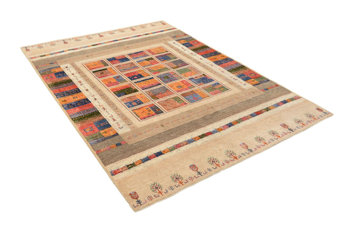 Tapis Gabbeh - Loribaft Indus - 244 x 171 cm - multicolore
