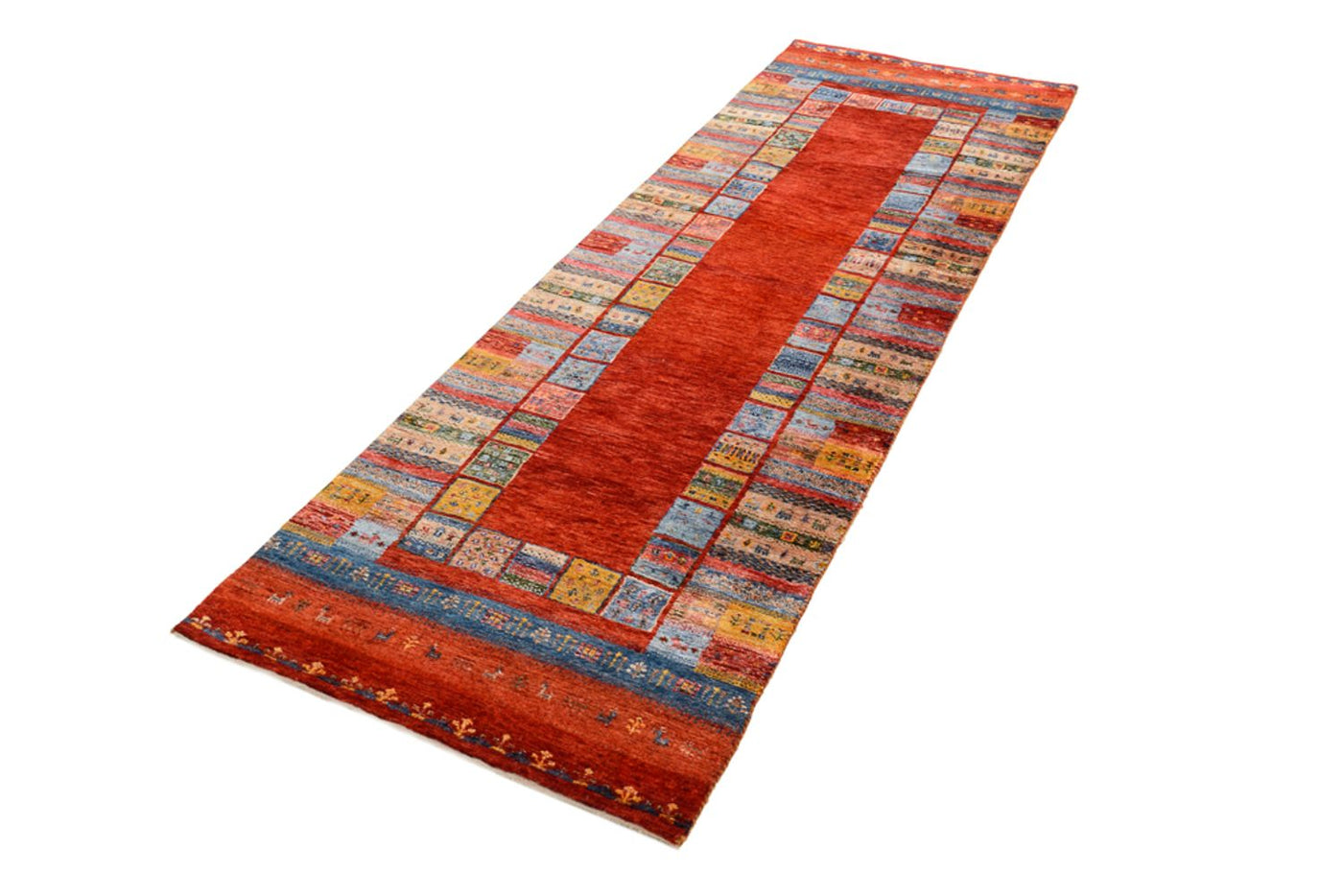 Tapis Loribaft indien Tapis 249x82cm - Tapis en laine