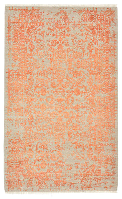 Tapis design - 154 x 96 cm - orange