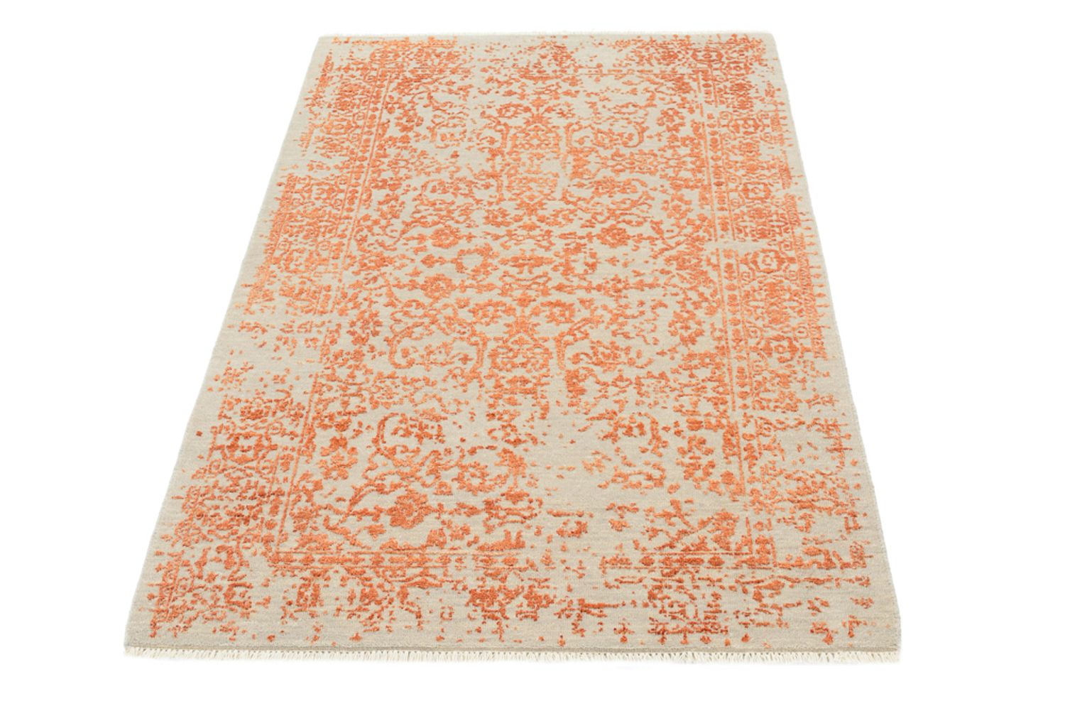 Tapis design - 154 x 96 cm - orange